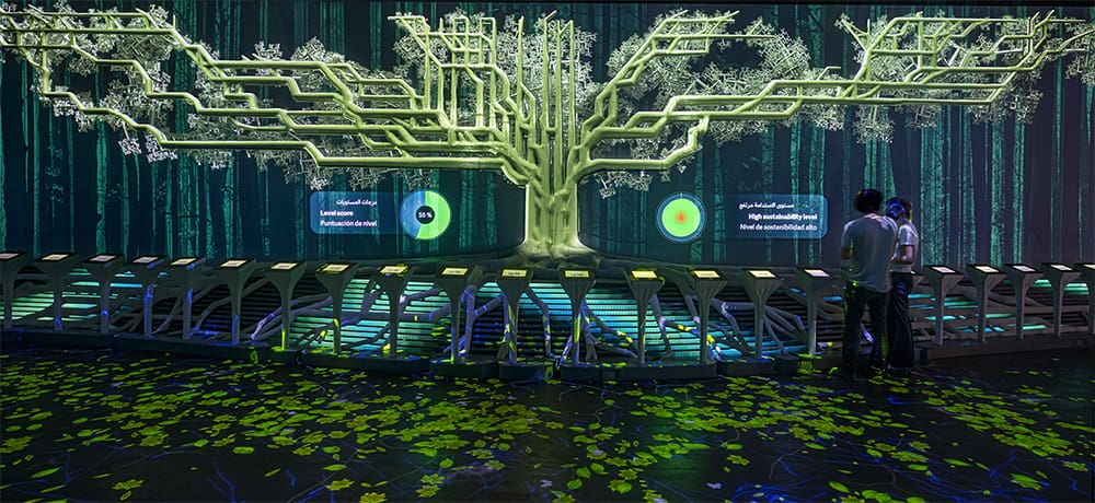 Image of 3D Printing Artifacts & Exhibits: A Museum Guide: 3D Printed Forest at Expo Dubai’s Spanish Pavilion