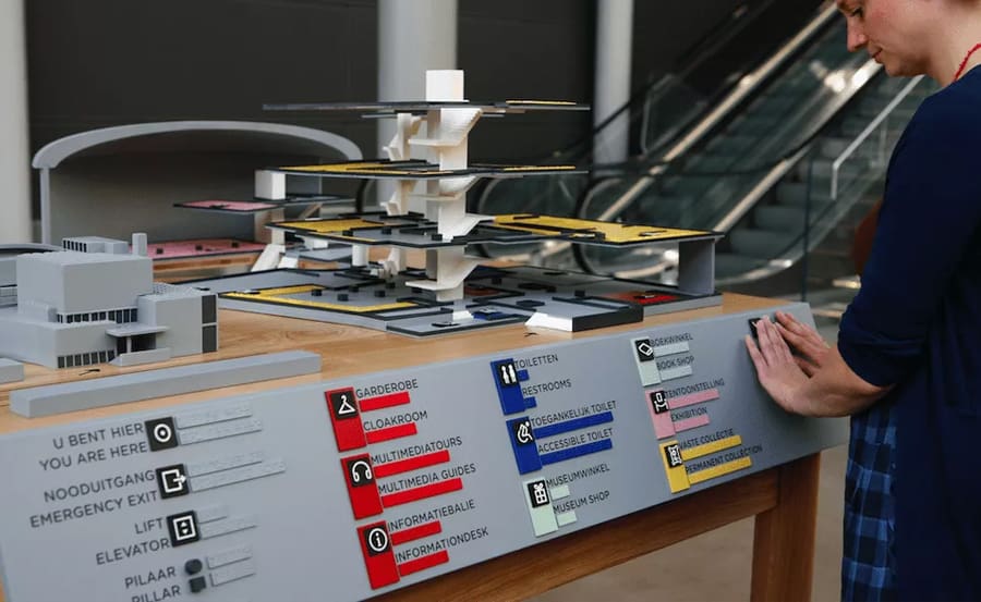 Image of 3D Printing Artifacts & Exhibits: A Museum Guide: 3D Printed Museum Map