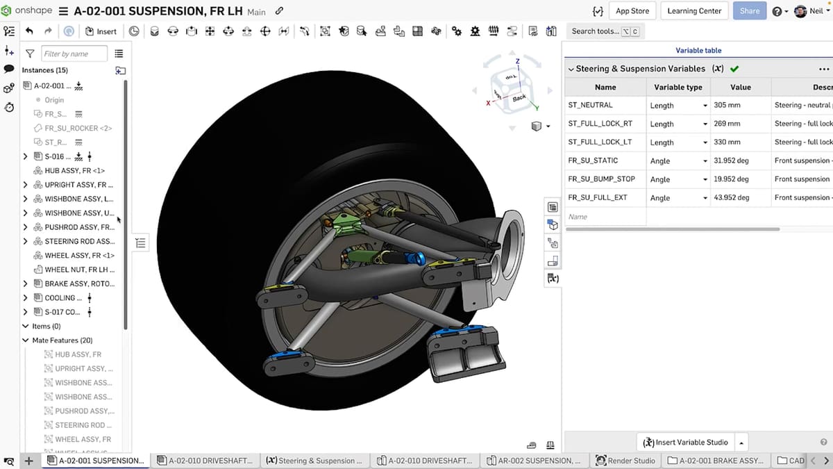Imagen de Software CAD gratuito: Onshape