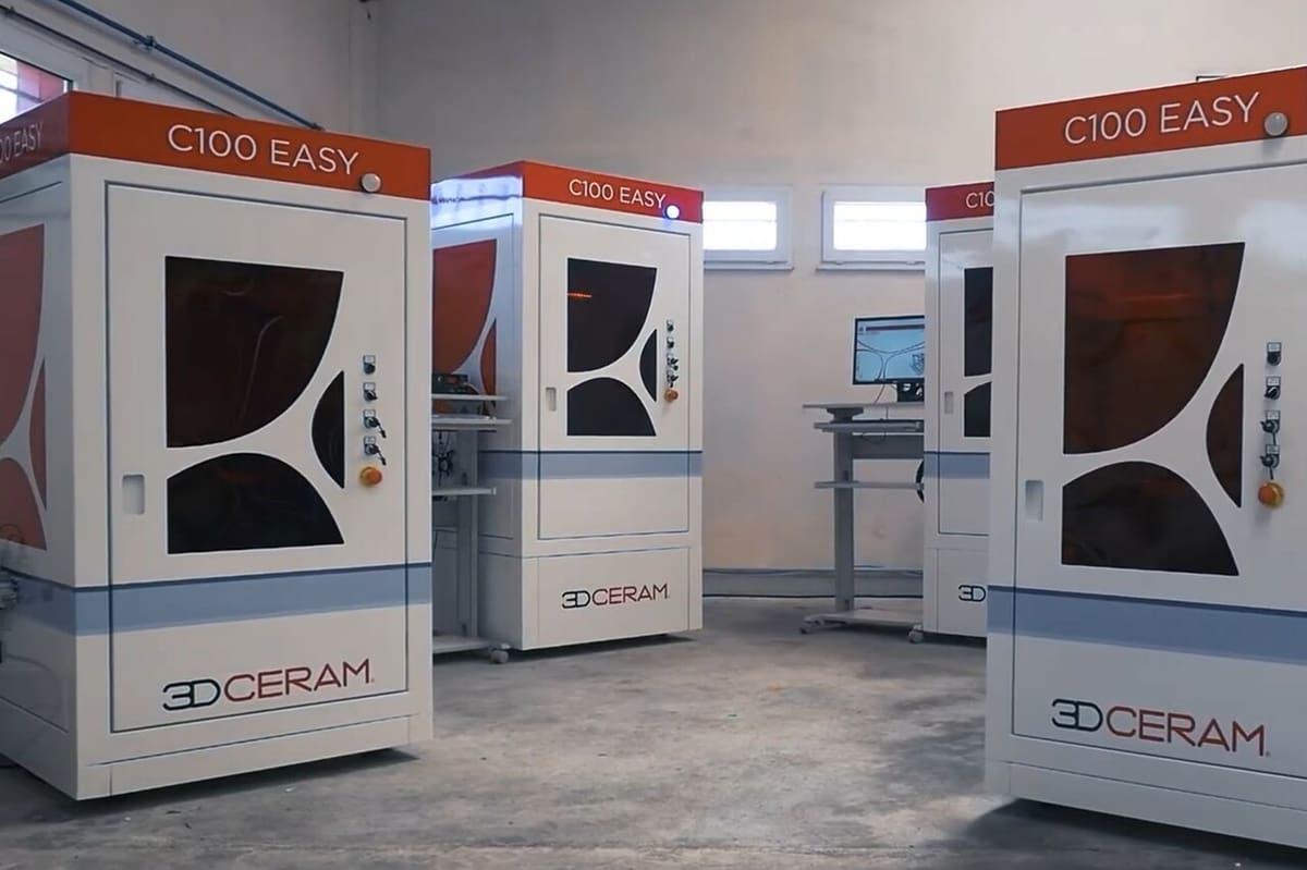 3DCeram's ceramic 3D printer, C100 Easy