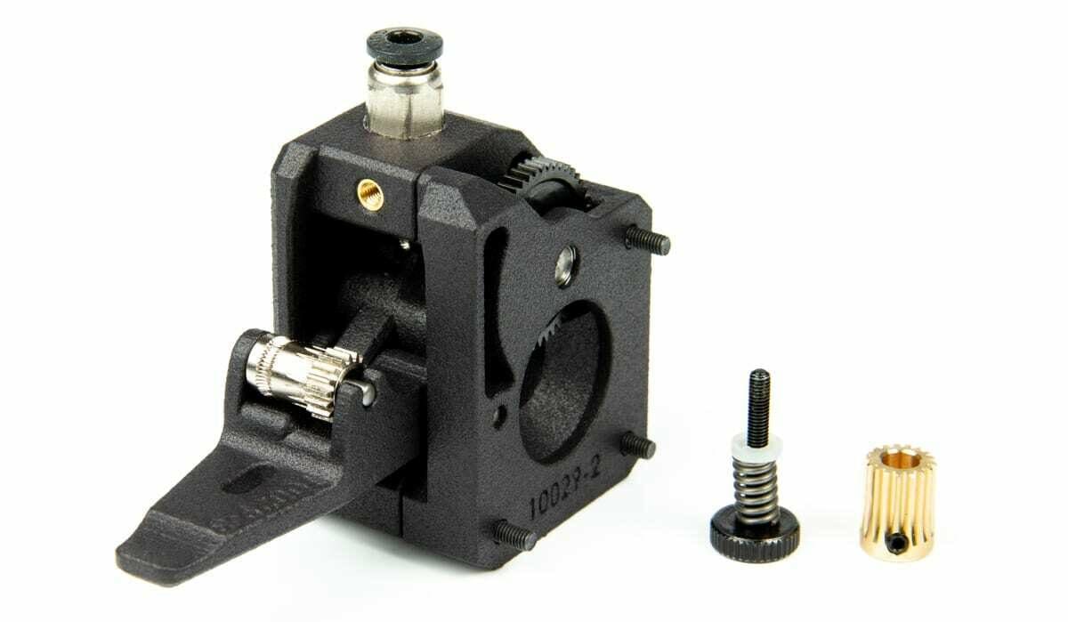 The Bondtech BMG has 3:1 gear ratio to ensure maximum torque at any speed.