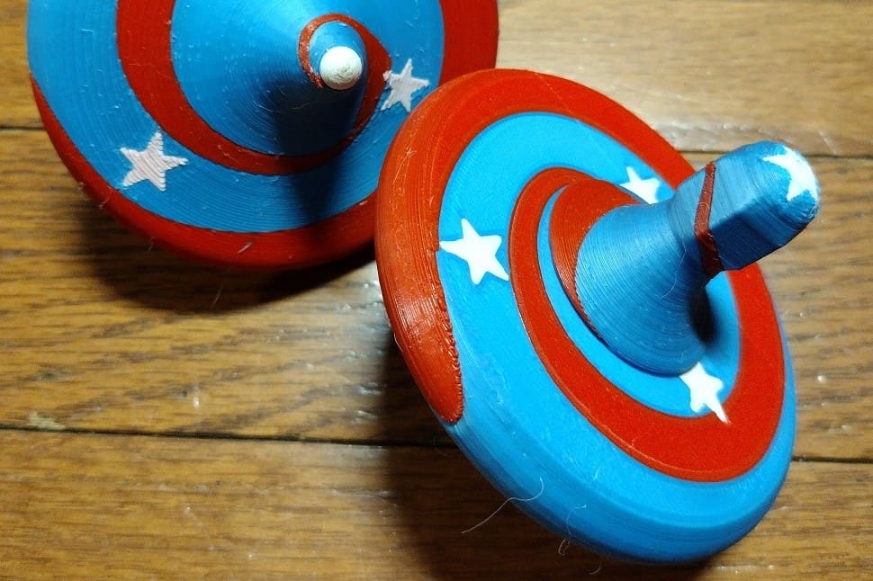 make this spinner look as patriotic