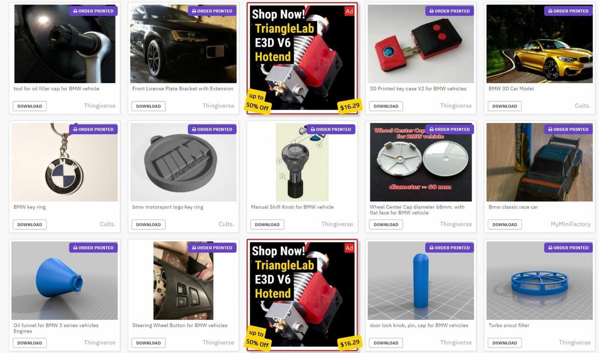 There are many parts on STLBase, amongst which are quite a few dedicated to BMWs