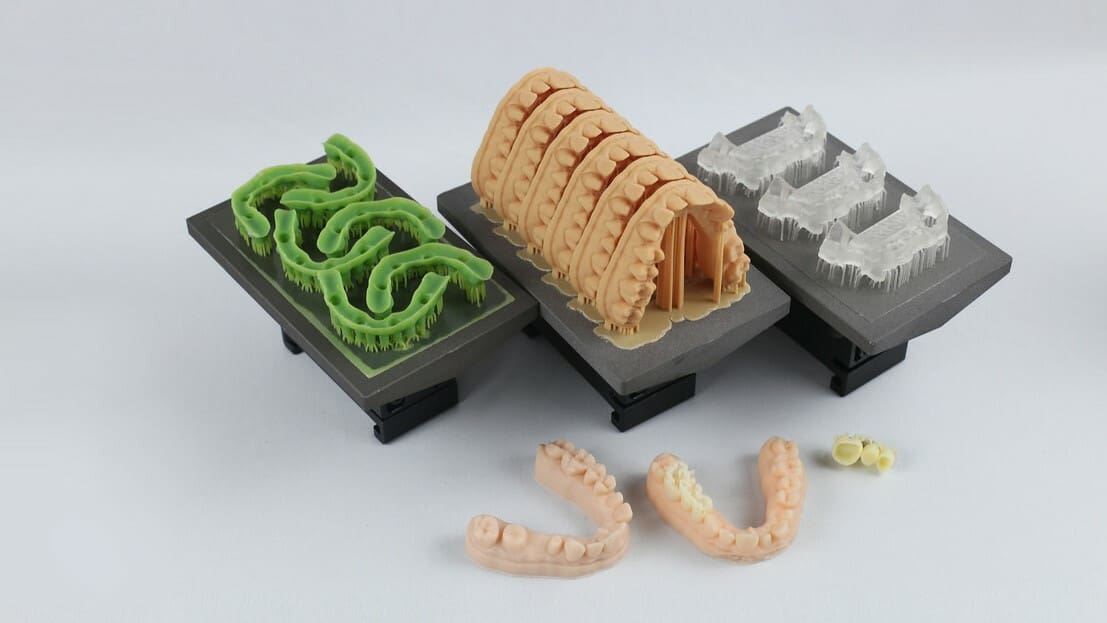 One of the fields that uses resin printer daily is the dental one.