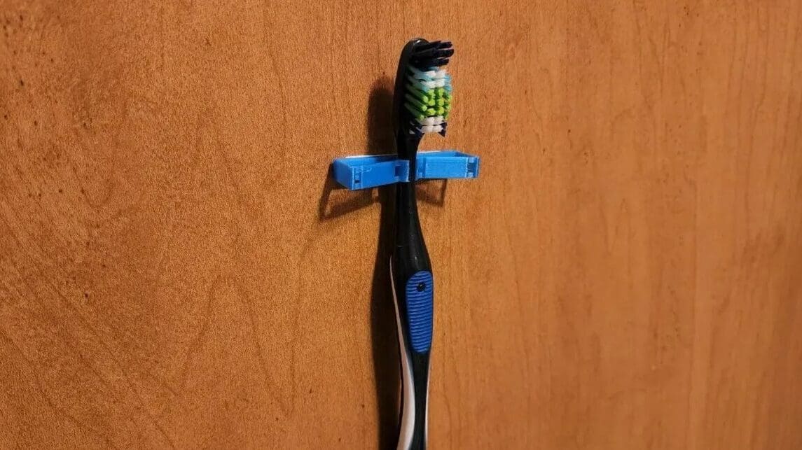 Keep your toothbrush in place