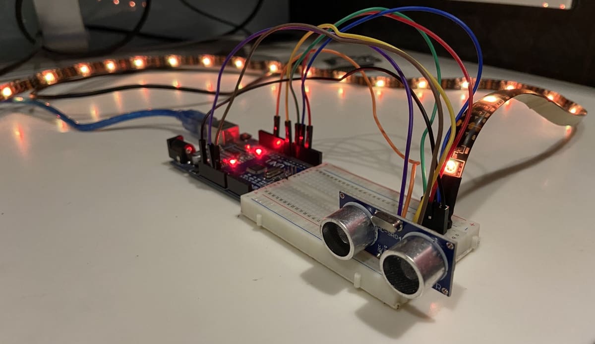 Imagen de Proyectos con Arduino / Proyectos de Arduino: Luces de control de ángulos muertos