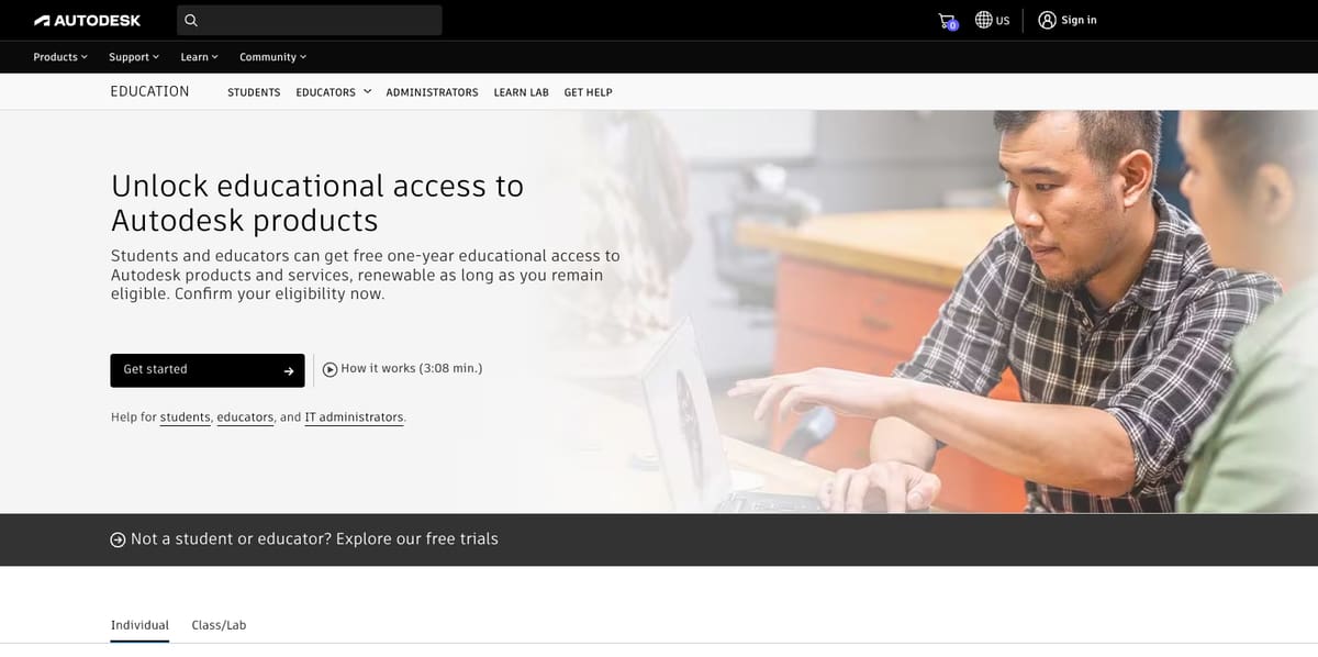 Image of Autodesk 3ds Max Free Download: Free Educational Version
