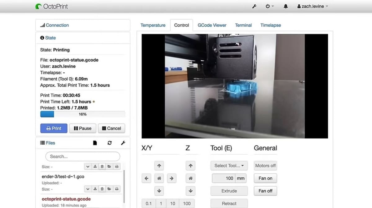 Remote printer management software allows you to monitor your prints from anywhere