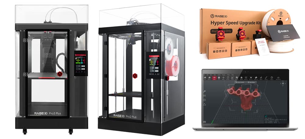 Image of The Best 3D Printers for Small Business Owners: Raise3D Pro3 Plus HS