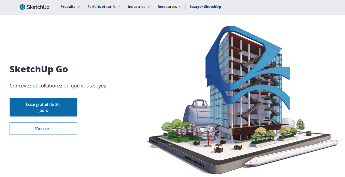 Photo de Télécharger SketchUp gratuit: SketchUp Go pour les makers