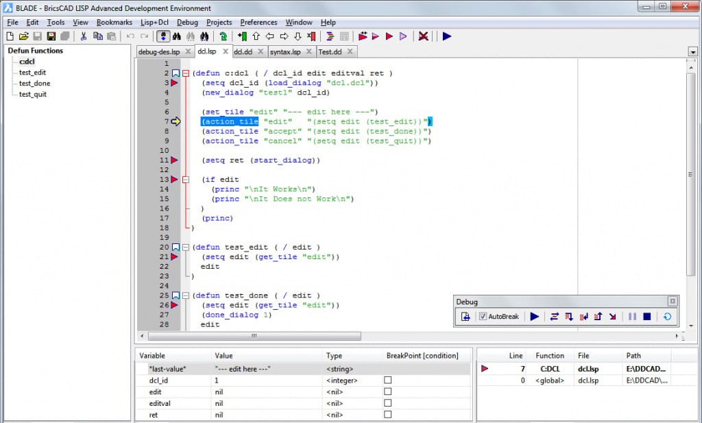 Automate your designs on BricsCAD