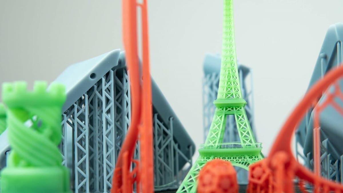 Resins are often the material of choice when smooth surface finish or high details are required
