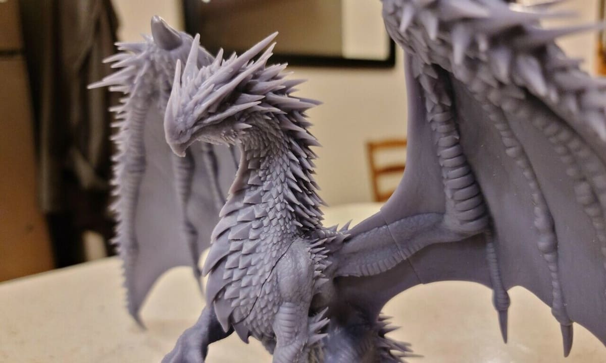 Elegoo's water-washable resin comes with an impressive price-to-quality ratio