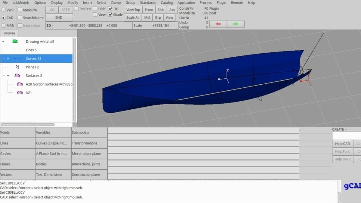 Image of: 7. gCAD
