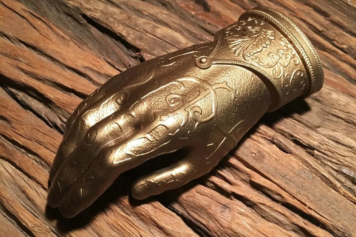 Golden hands are cooler than hooks, anyway