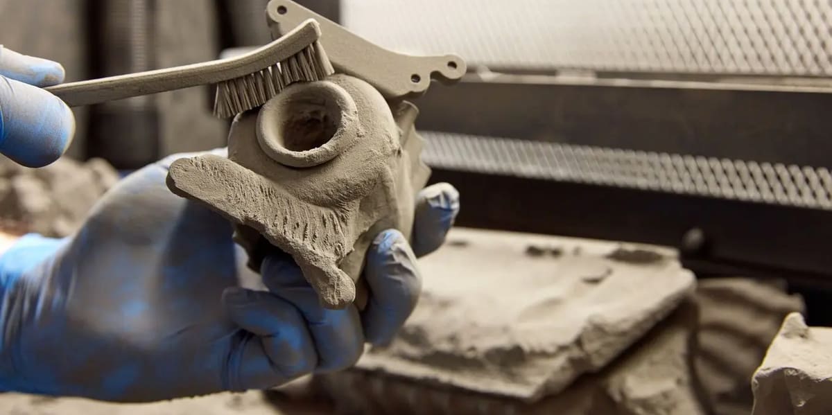 Image of SLS 3D Printing – The Ultimate Guide: SLS Part Post-Processing & Coloring