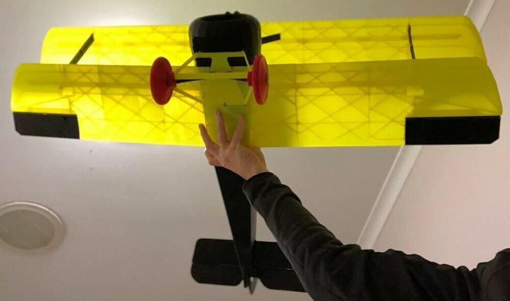 This camel doesn't quite have a propeller, but it'll certainly fly