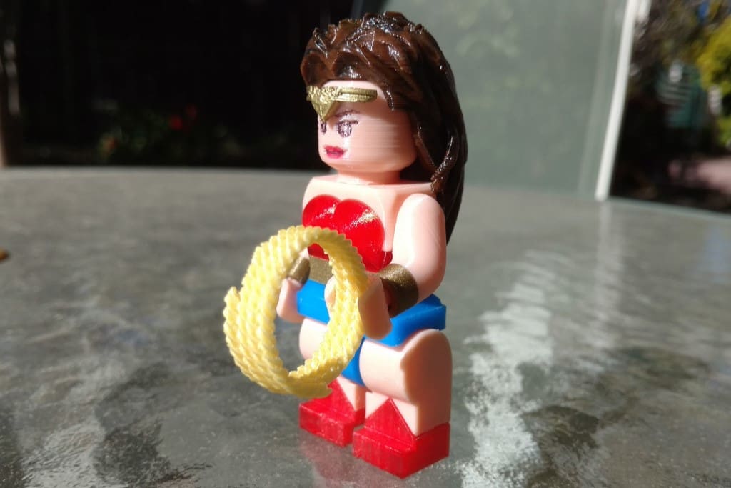 Image of: 5. Scaled-Up Minifig