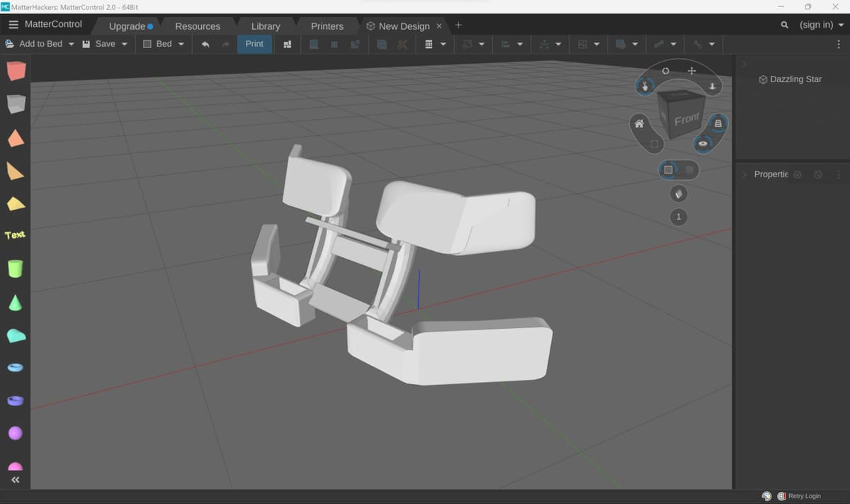 Imagen de Mejor programa para impresora 3D: MatterControl 2.0