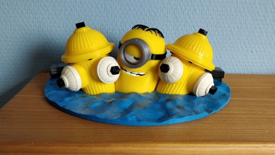 Image of: 8. Fire Hydrants in a Hot Tub