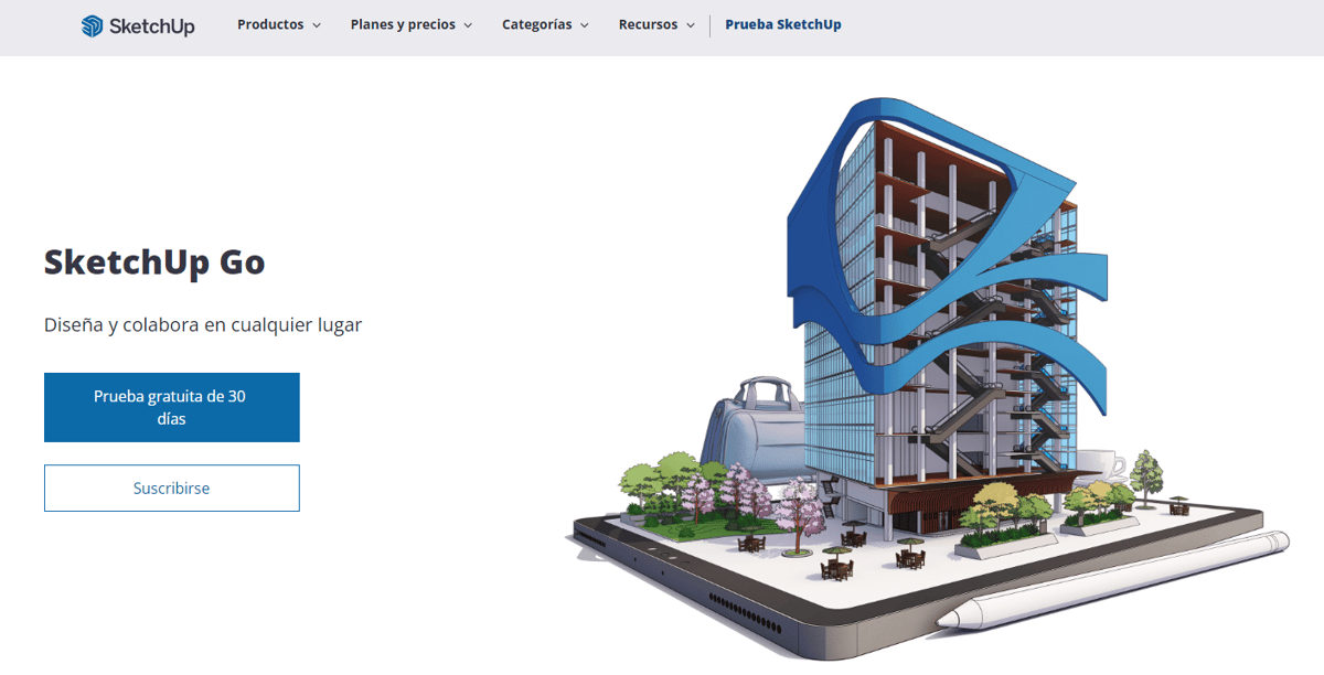 Imagen de Descargar SketchUp gratis: SketchUp Go para aficionados
