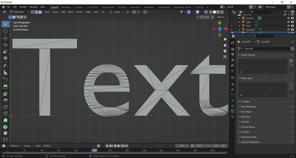 This mesh is a mess