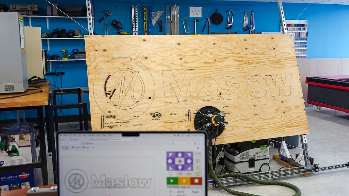 Imagen de Fresadora CNC casera / Máquina CNC DIY: Maslow4 CNC