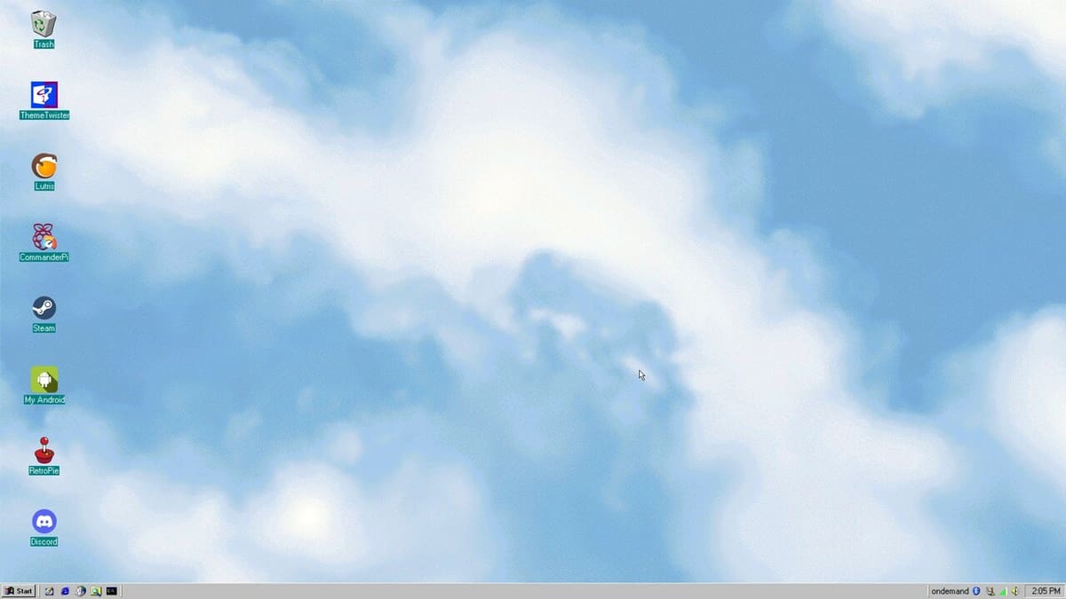 Good old Windows 95... with a twist