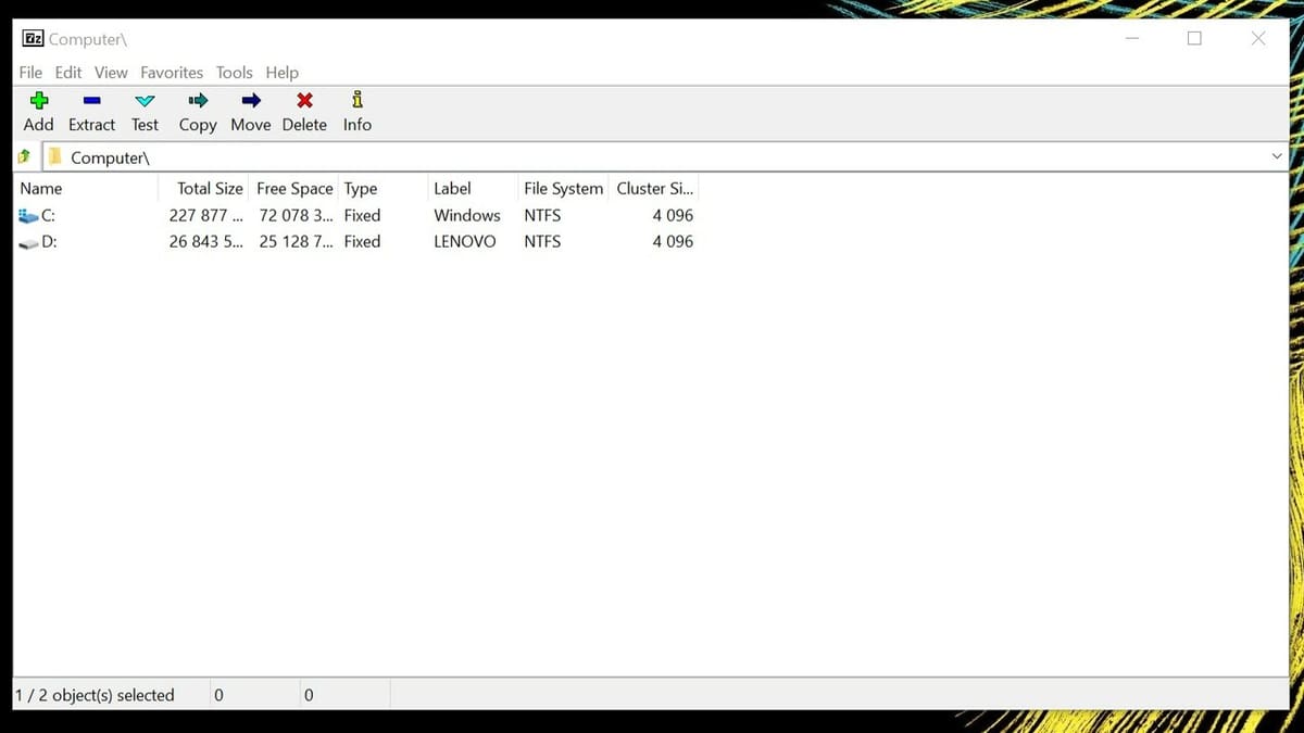 7 Zip GUI...it's simple