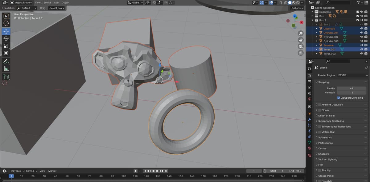 Image of: 1. Step 1: Selecting Objects to be Grouped
