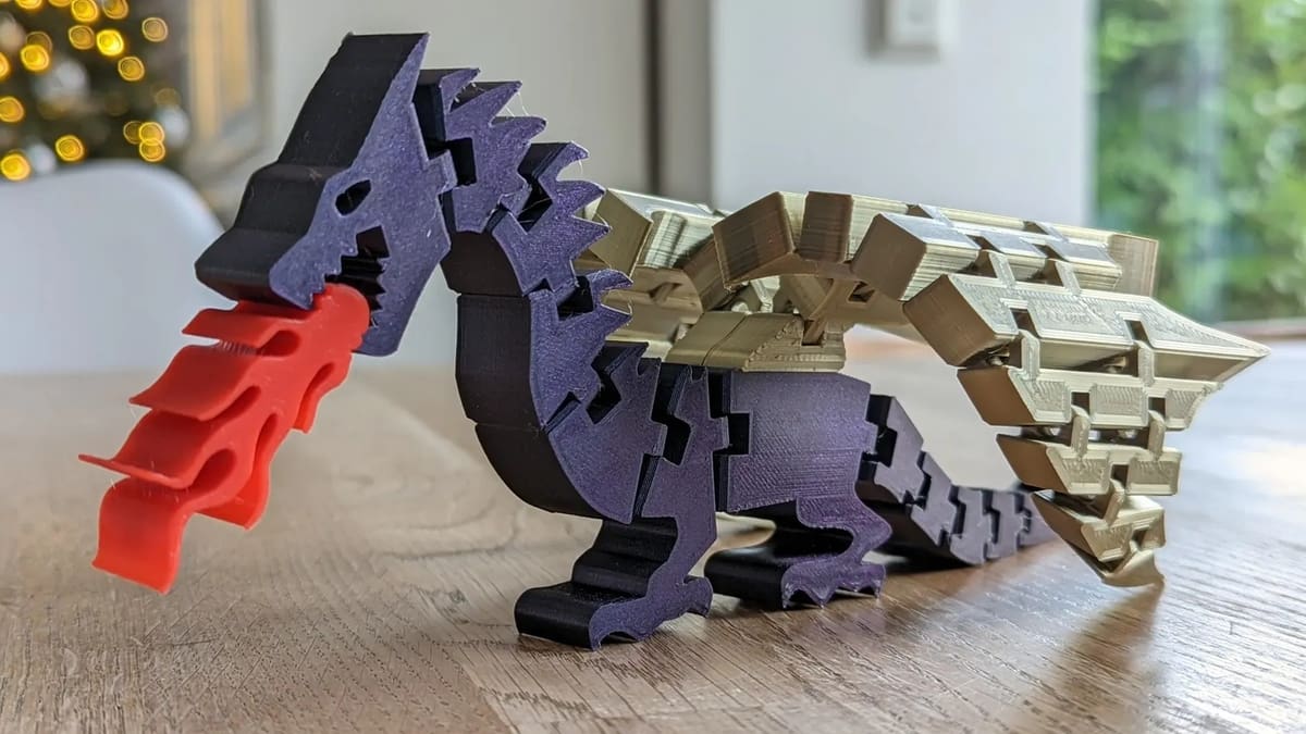 This dragon has serious firepower