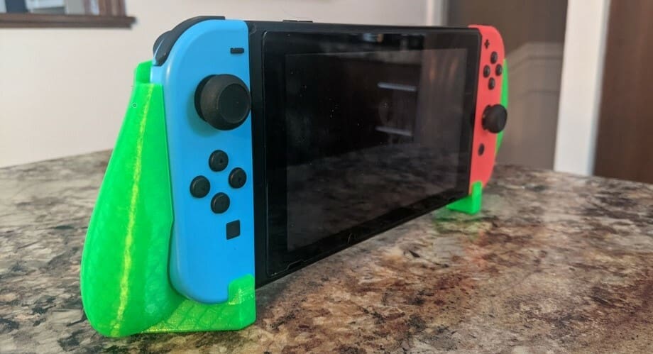A grip that can also function as a stand