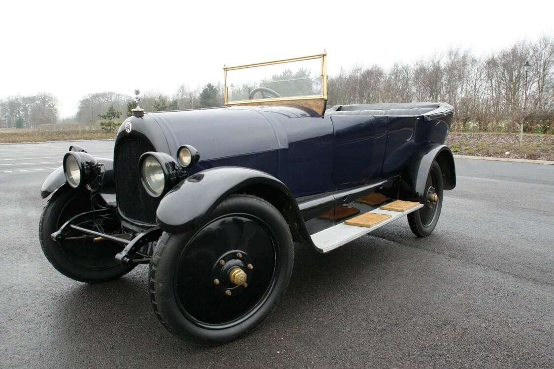 The fully restored Ruston Hornsby