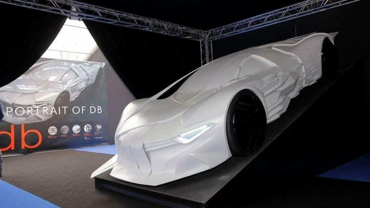 The David Bowie Tribute Car at the Festival Automobile International in Paris