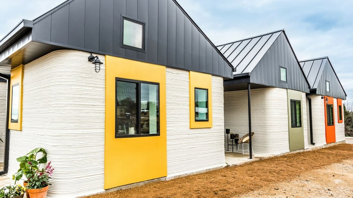 3D printed affordable housing