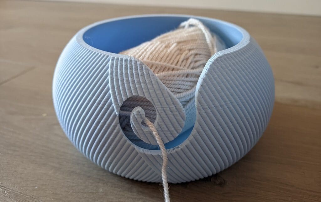It's cute, and your yarn is less likely to get tangled