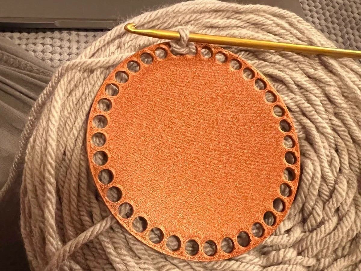 3D Printing and crochet, the ultimate combination