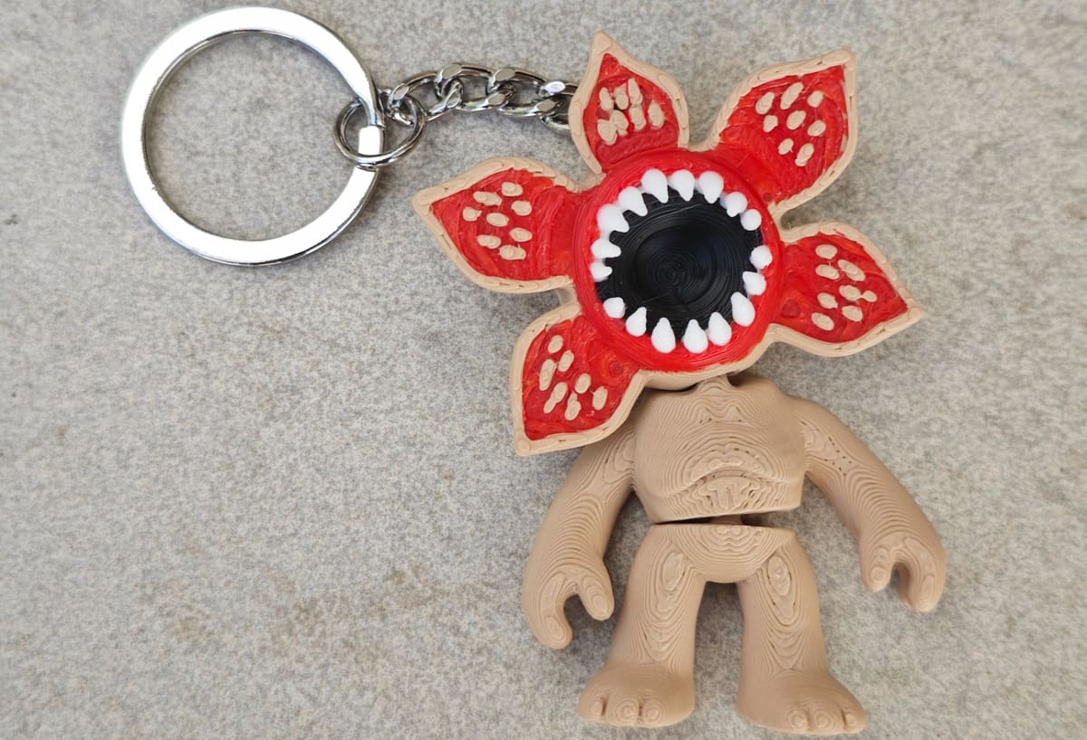Image of: 8. Demogorgon Keychain