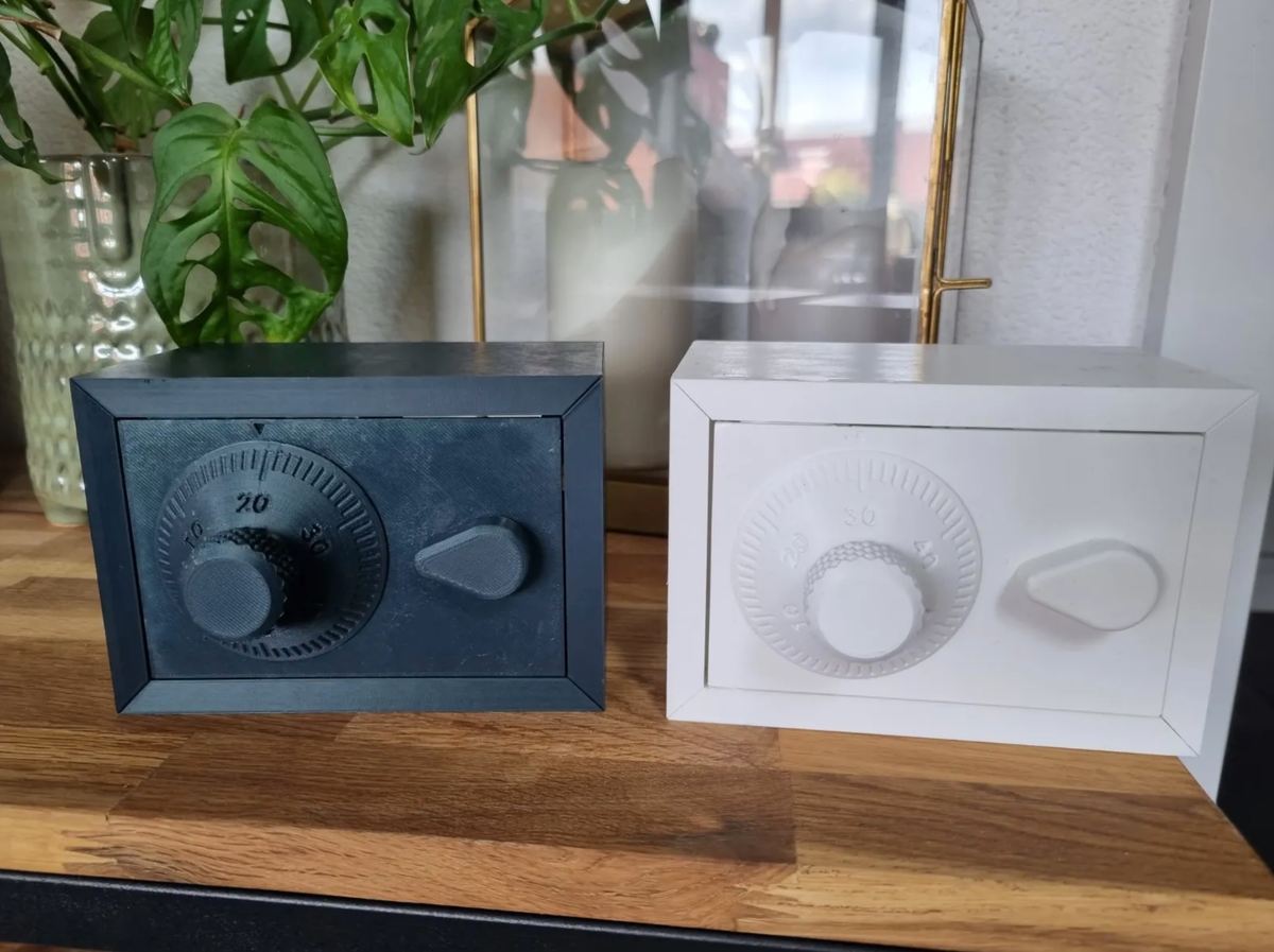 Foto de Projetos para impressora 3D: coisas para imprimir em 3D: Cofre de combinação de 3 dígitos