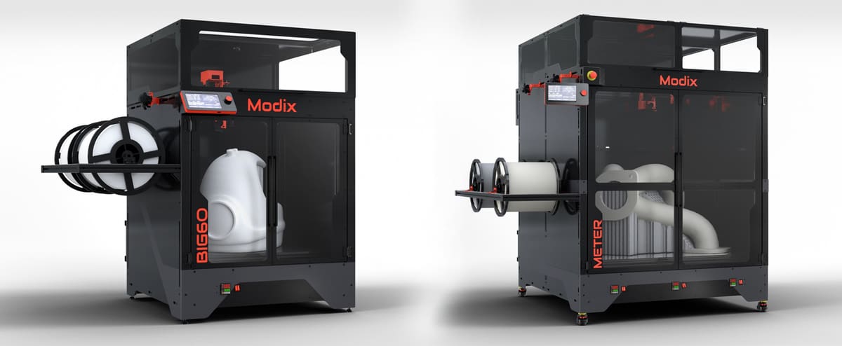 Image of New Professional 3D Printers: Modix Product Line Generation 4 Upgrade, IDEX