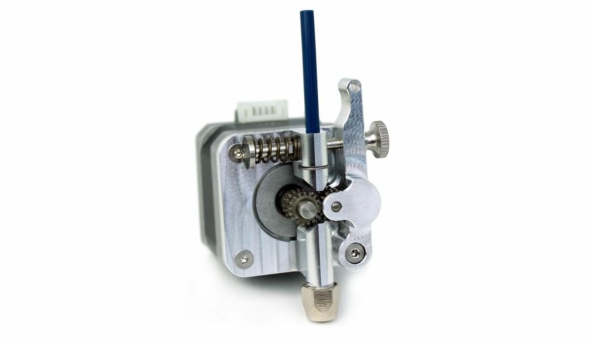 A MicroSwiss dual-drive metal extruder will provide very reliable extrusion for the Ender 2 Pro