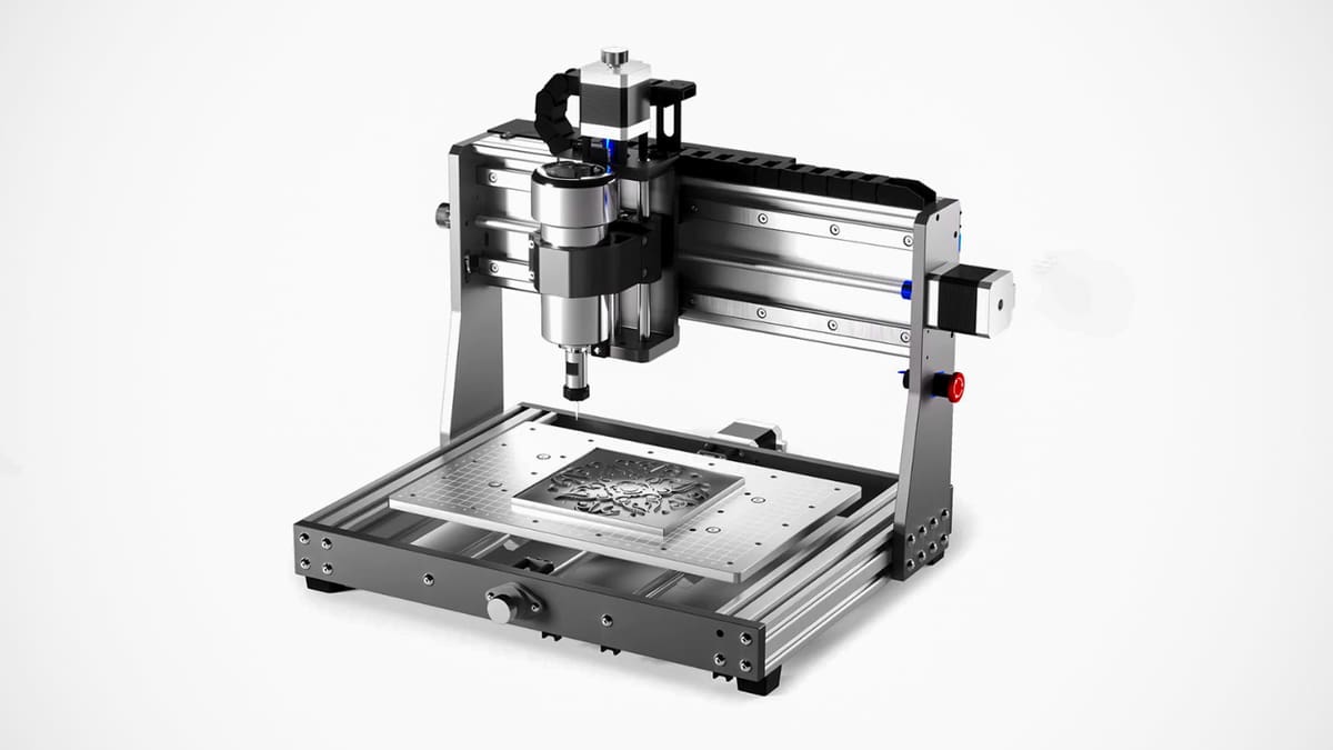 Image of Small CNC Machines: Budget Pick: Sainsmart Genmitsu 3020 Pro Max V2