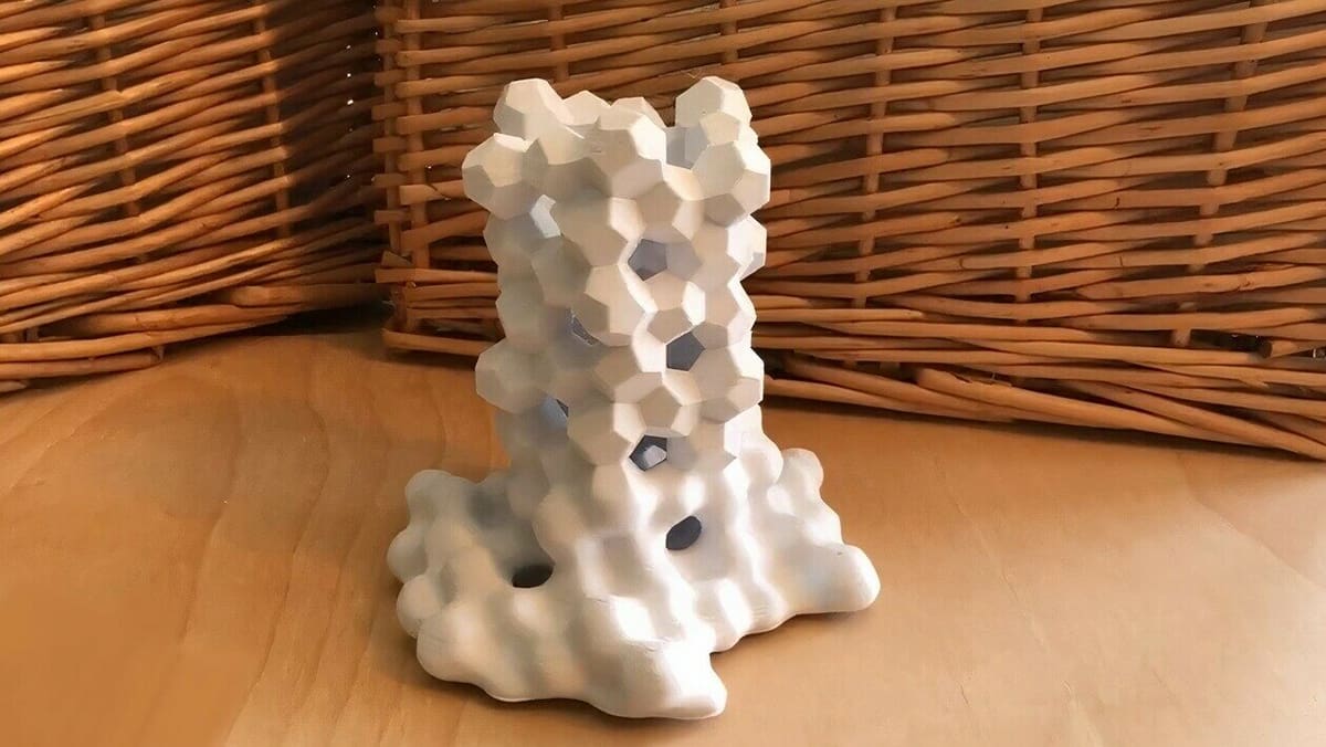 Here you see two states of matter co-exist