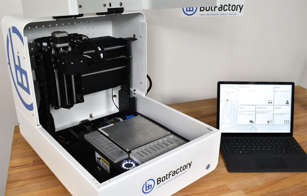 Image of 3D Print PCBs (3D Printed Circuit Boards): BotFactory SV2