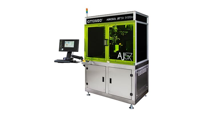Image of 3D Print PCBs (3D Printed Circuit Boards): Optomec Aerosol Jet Flex
