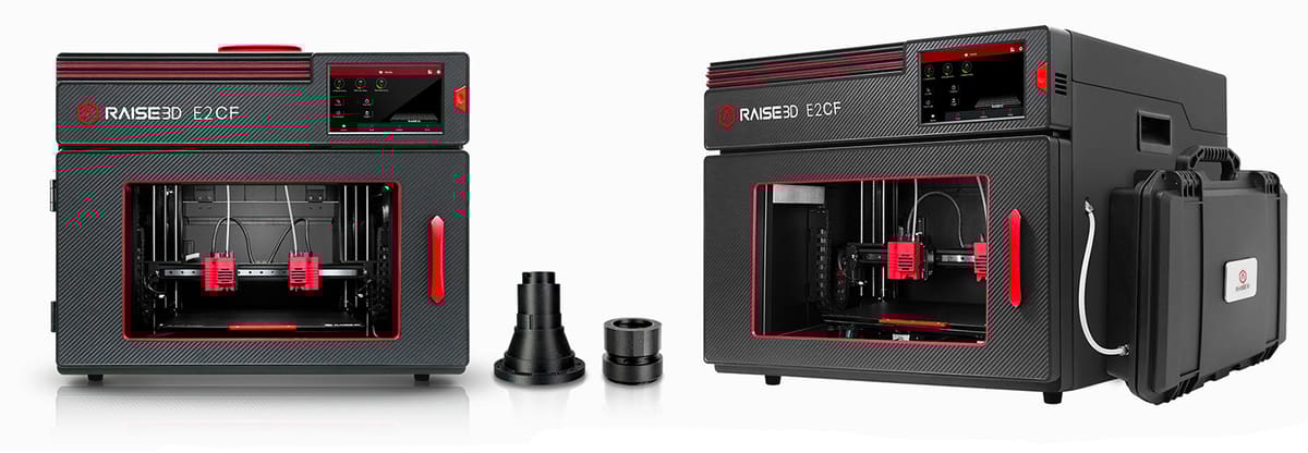 Image of Best Carbon Fiber 3D Printers (Desktop-Size): Raise3D E2CF
