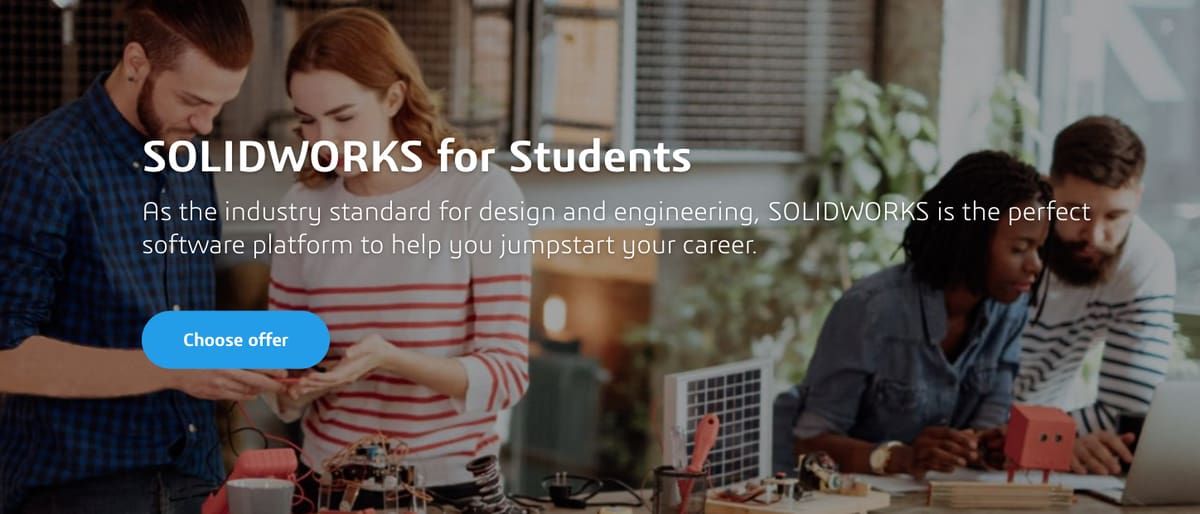 Image of SolidWorks Free Download: Get the Student Edition