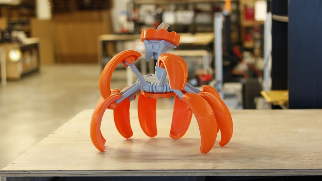 Spider-Pumpkin does whatever a spider and a pumpkin can!