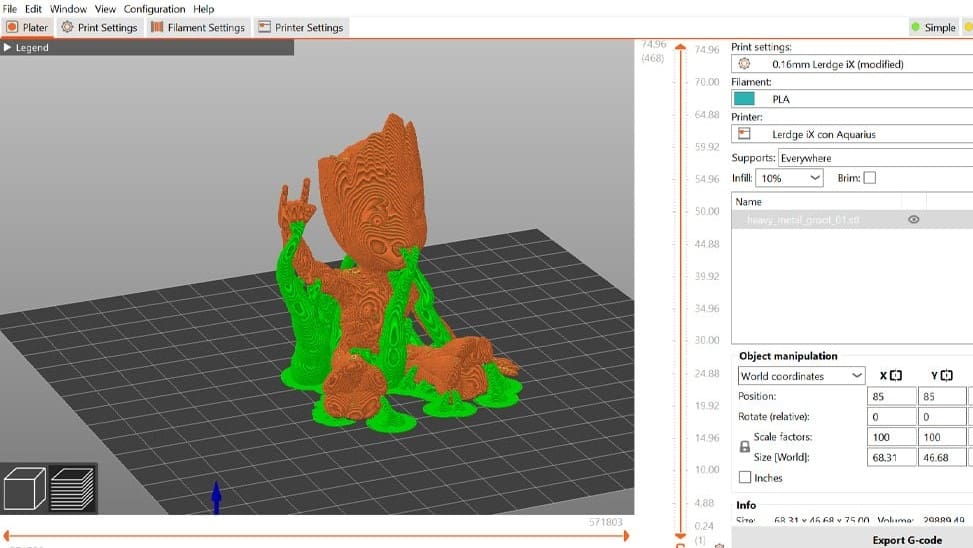Image of: Organic Supports