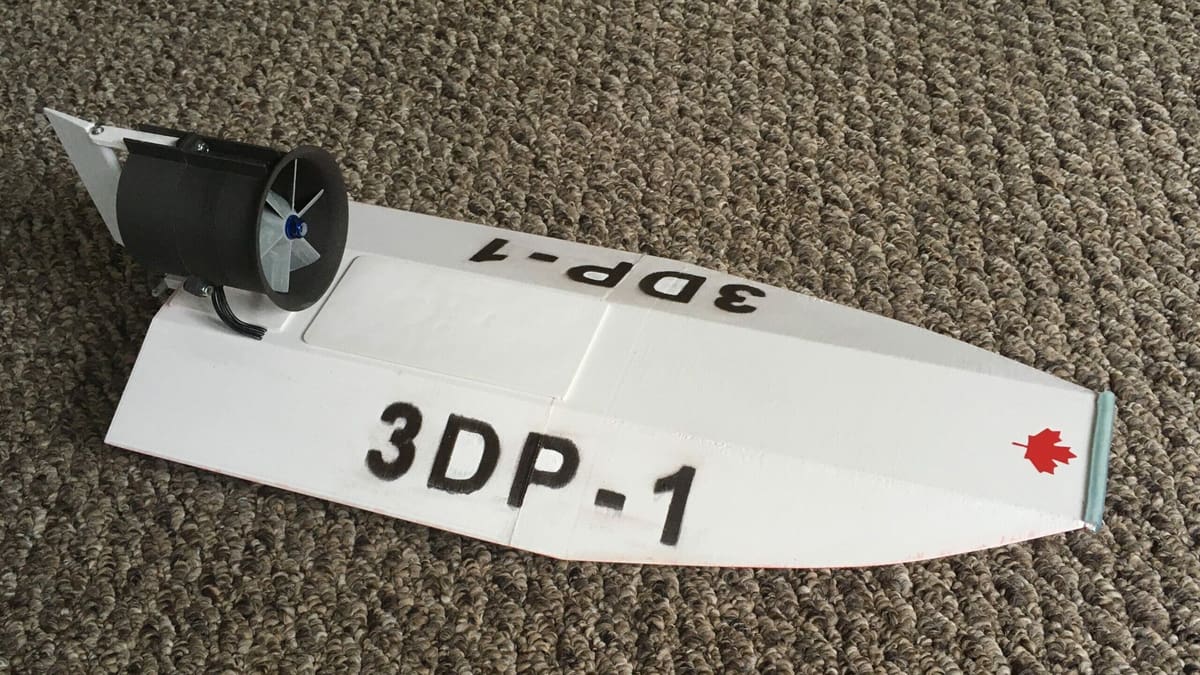 Image of: 5. Speedboat with Ducted Fan